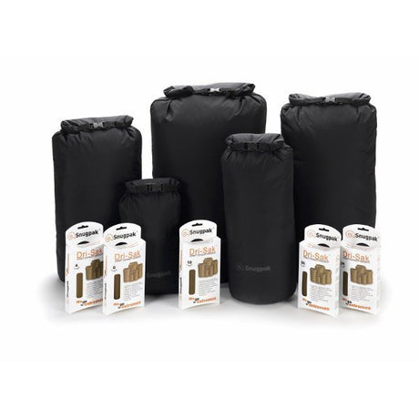 Sac étanche Dri-Sak Snugpak en nylon laminé à coutures scellées de 4 à 35 litres