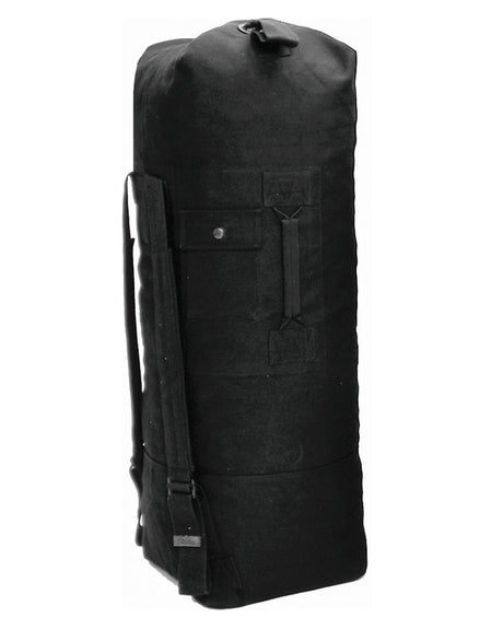 Sac marin type US Mil-Tec en coton 75 litres 100 × 50 cm avec bretelles rembourrées