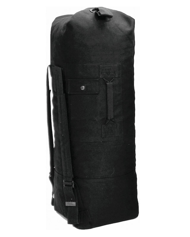 Sac marin type US Mil-Tec en coton 75 litres 100 × 50 cm avec bretelles rembourrées