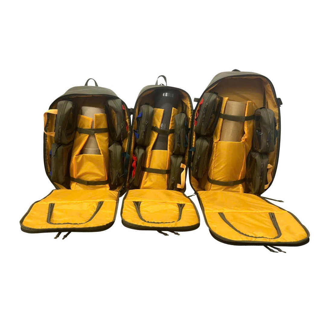 Sac médical Vigilant CHOUCAS-2 en Cordura 1000D pour bouteille d'oxygène de 2 litres