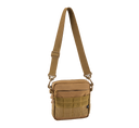 Sacoche Brandit City polyester 600D bandoulière détachable MOLLE 18 x 19 x 4 cm