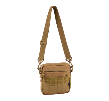 Sacoche Brandit City polyester 600D bandoulière détachable MOLLE 18 x 19 x 4 cm