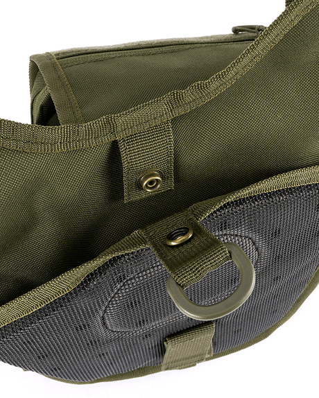 Sacoche Brandit Travel Side polyester 600D bandoulière matelassée poche tablette