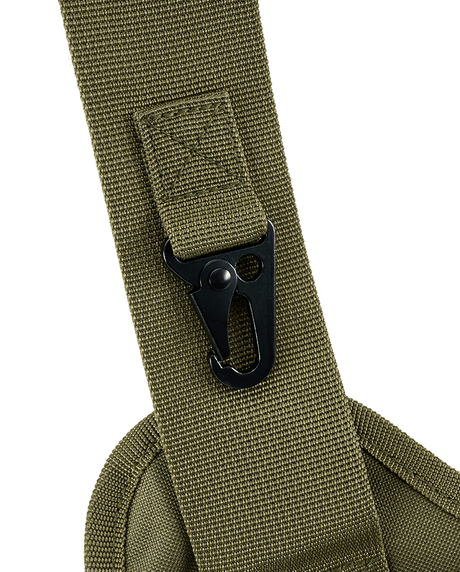 Sacoche Brandit Travel Side polyester 600D bandoulière matelassée poche tablette