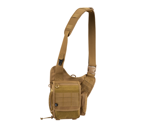 Sacoche Brandit Travel Side polyester 600D bandoulière matelassée poche tablette