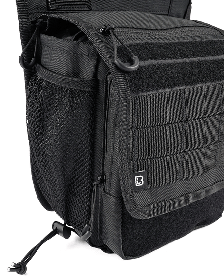 Sacoche Brandit Travel Side polyester 600D bandoulière matelassée poche tablette