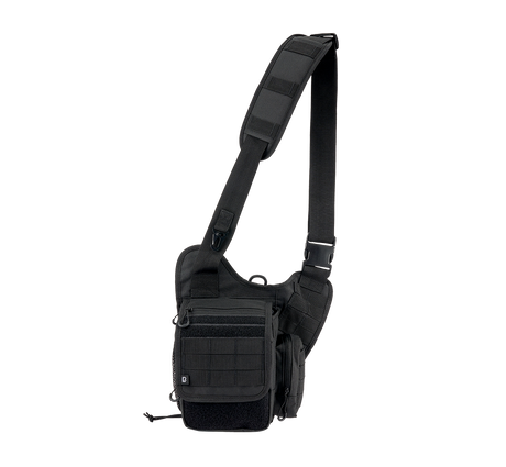 Sacoche Brandit Travel Side polyester 600D bandoulière matelassée poche tablette