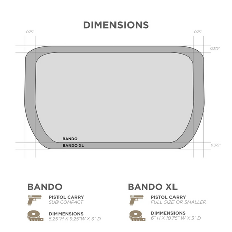 Sacoche Eberlestock Edc Bando Bag XL