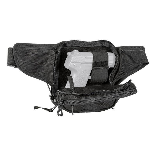 Sacoche Vega Holster 2U93 en nylon avec holster intérieur et compartiment pistolet à accès rapide