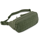 Sacoche banane Mil-Tec Fanny Pack à ceinture en polyester avec fixations MOLLE en façade et poche filet intérieure