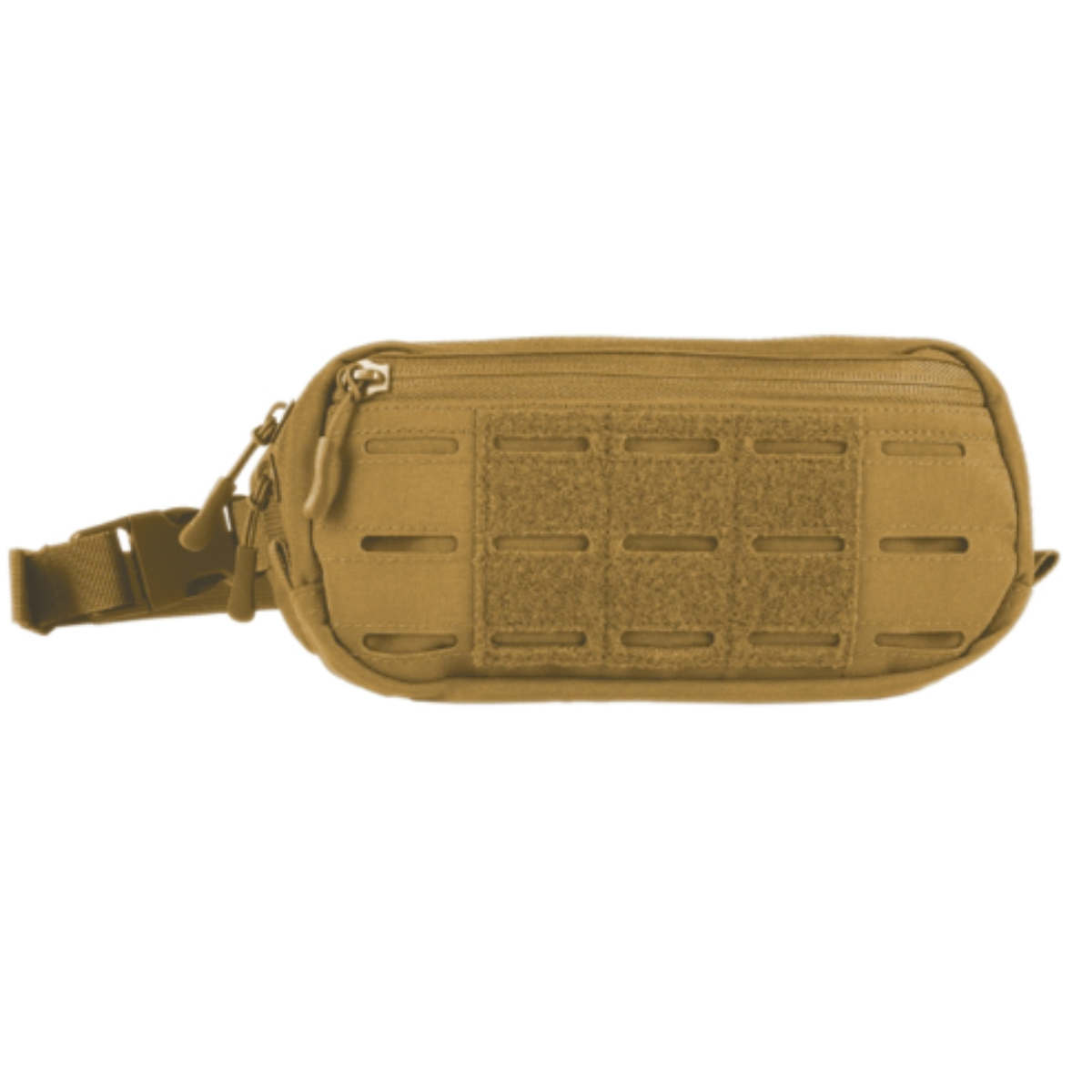 Sacoche banane Mil-Tec Laser Cut polyester 700D 23,5 × 12 cm avec ceinture réglable
