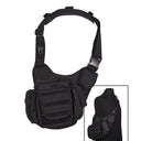 Sacoche bandoulière Mil-Tec Sling Bag multifonction en polyester PVC avec rembourrage EVA et fixations MOLLE