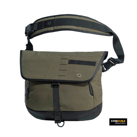 Sacoche bandoulière Pentagon Consul 13,4 L en Cordura 500D pour ordinateur 16 pouces