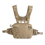 Sacoche de poitrine tactique Eberlestock Fury 2 L à profil bas en ripstop 500D