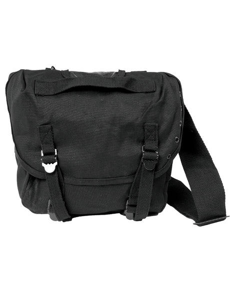 Sacoche type US M67 Mil-Tec en coton 33 x 23 x 11 cm avec sangle réglable 5 cm