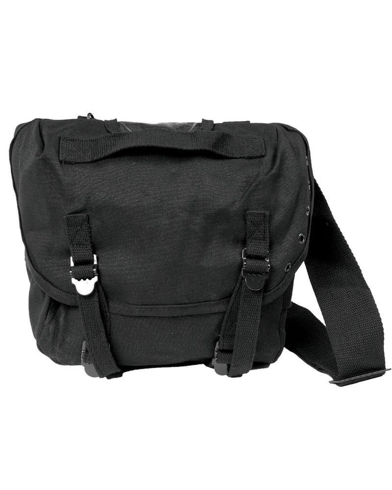 Sacoche type US M67 Mil-Tec en coton 33 x 23 x 11 cm avec sangle réglable 5 cm