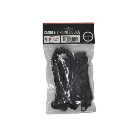 Sangle d'arme 2 points Vigilant DUKA en nylon Cordura avec tirette de réglage rapide