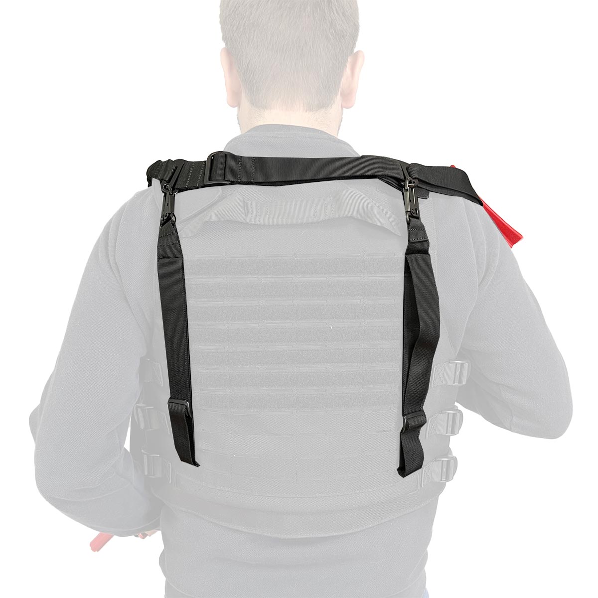 Sangle d'arme 2 points Vigilant DUKA en nylon Cordura avec tirette de réglage rapide