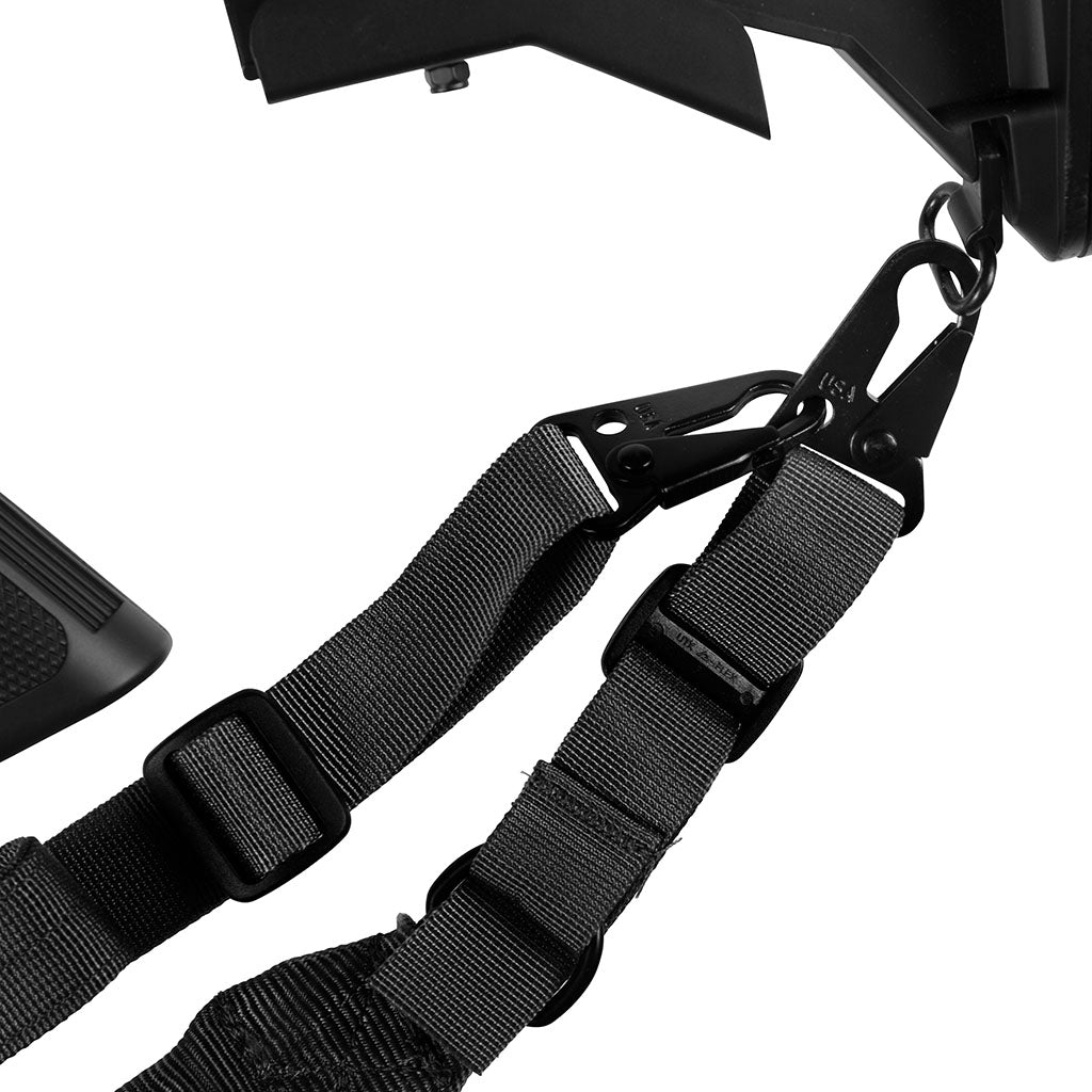 Sangle d'arme Ares ISTC Combat 1 ou 2 points pour HK416 en nylon à crochets à ressort