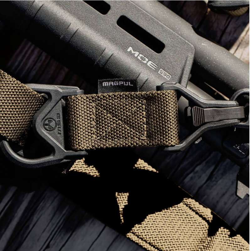 Sangle d'arme MS3 Gen2 Magpul convertible 1 ou 2 points avec clips Paraclip