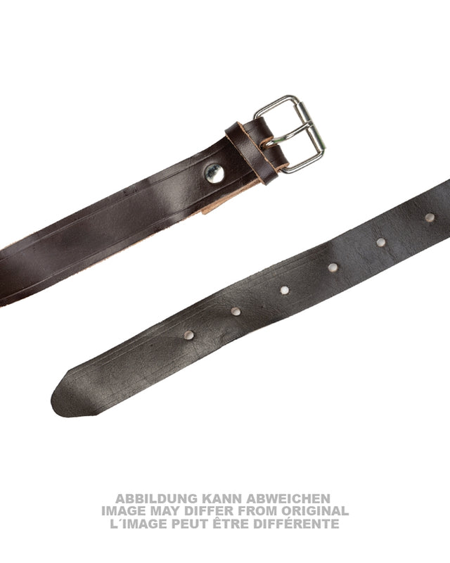 Sangle d'arrimage est-allemande en cuir de 25 mm et 145 cm, occasion