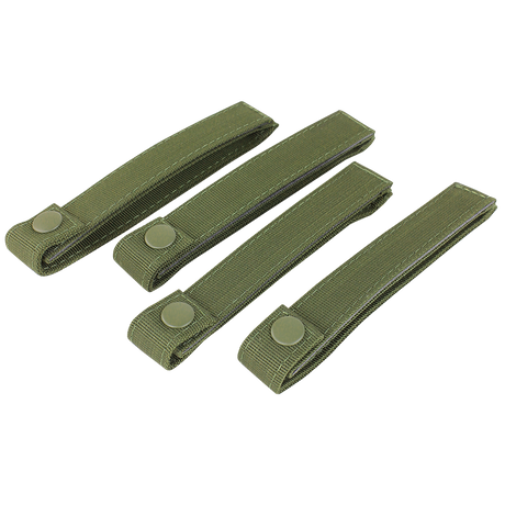 Sangles MOLLE Condor Mod Straps 15 cm lot de quatre fermeture à pression