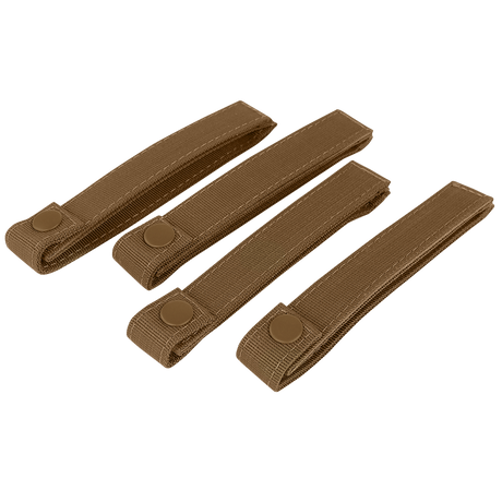 Sangles MOLLE Condor Mod Straps 15 cm lot de quatre fermeture à pression