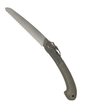 Scie pliante Mil-Tec lame 18 cm en acier au carbone avec manche en ABS 200 g