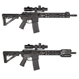 Section de rail Picatinny M-LOK Magpul aluminium 9 slots 10,4 cm visserie incluse