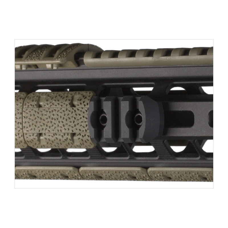 Section de rail Picatinny M-LOK Magpul en aluminium aéronautique 3 fentes 4 cm