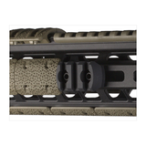 Section de rail Picatinny M-LOK Magpul en aluminium aéronautique 3 fentes 4 cm