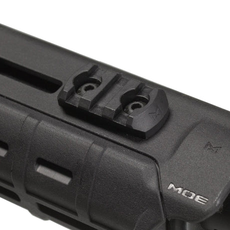 Section de rail Picatinny M-LOK Magpul polymère 3 slots 4 cm avec visserie