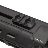Section de rail Picatinny M-LOK Magpul polymère 3 slots 4 cm avec visserie