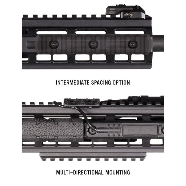 Section de rail Picatinny Magpul M-LOK 11 emplacements 12,4 cm en polymère