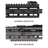 Section de rail Picatinny Magpul M-LOK 11 emplacements 12,4 cm en polymère