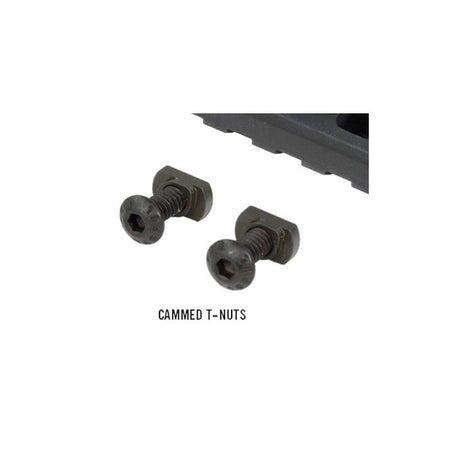Section de rail Picatinny Magpul M-LOK 5 emplacements 6,3 cm en aluminium