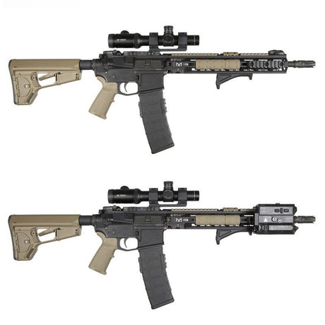 Section de rail Picatinny Magpul M-LOK 9 emplacements en polymère avec visserie