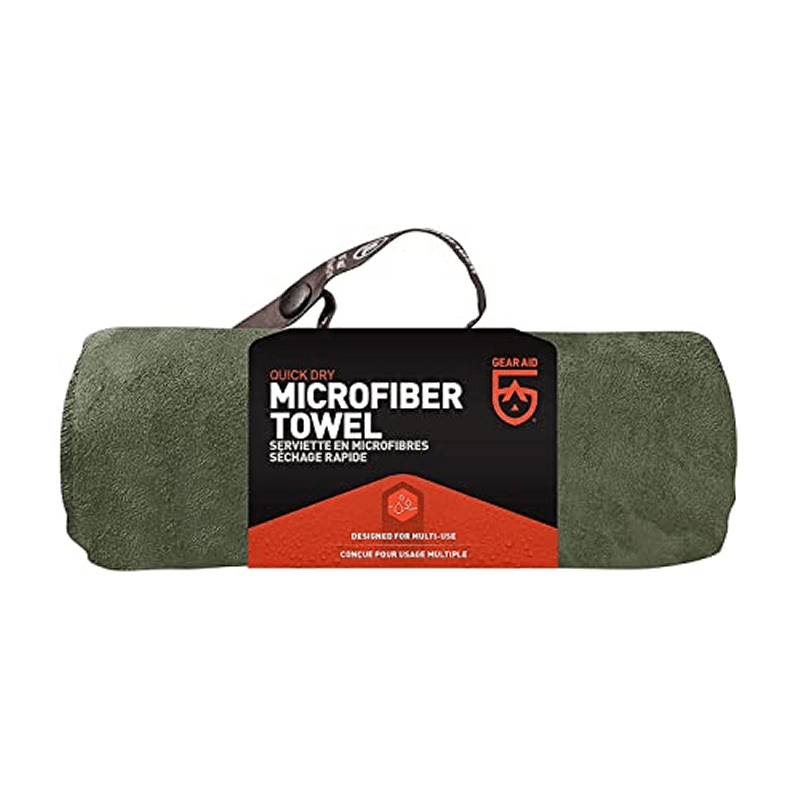 Serviette OUTGO MICROFIBRE Gear Aid - Vert - Welkit.com