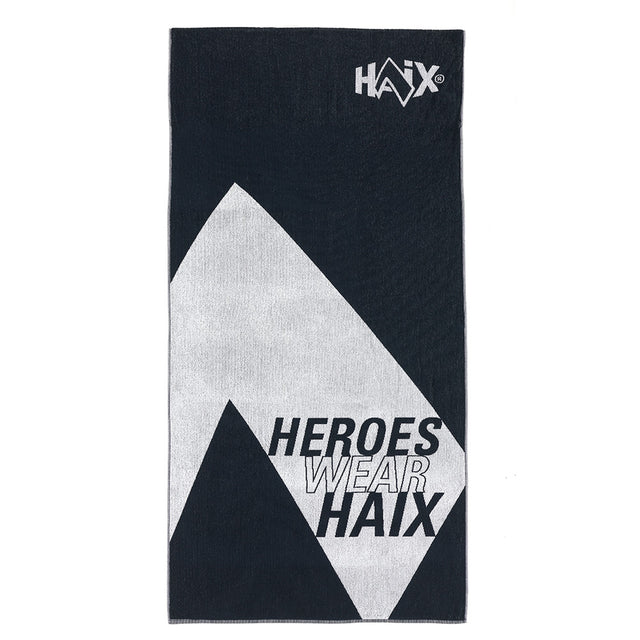 Serviette Haix Towel en coton 90 x 180 cm avec rabat de 30 cm, tissée en Autriche