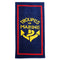 Serviette de plage Opex coton 80 x 160 cm face velours dos bouclette marquage TDM