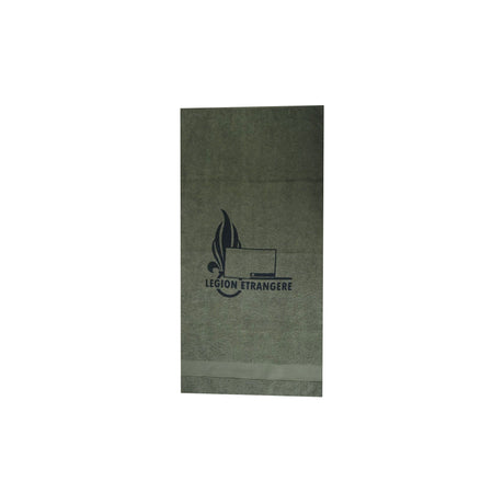 Serviette militaire Opex en coton 50 x 100 cm au logo du képi de la Légion étrangère