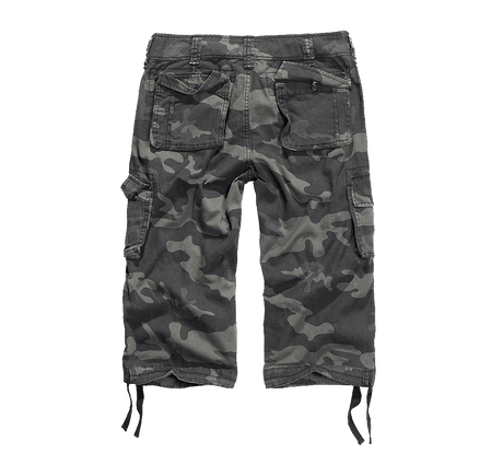 Short 3/4 Brandit Urban Legend en coton doublé avec cordon de serrage en bas de jambe