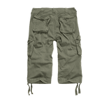 Short 3/4 Brandit Urban Legend en coton doublé avec cordon de serrage en bas de jambe
