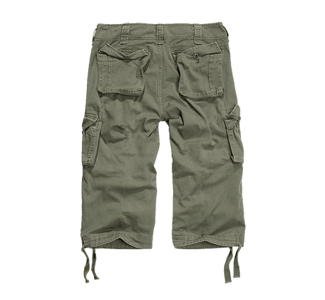Short 3/4 Brandit Urban Legend en coton doublé avec cordon de serrage en bas de jambe