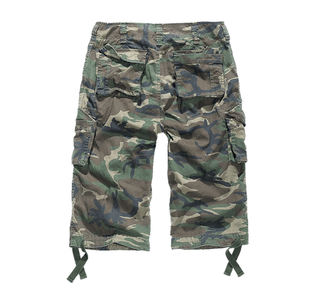 Short 3/4 Brandit Urban Legend en coton doublé avec cordon de serrage en bas de jambe