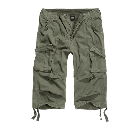 Short 3/4 Brandit Urban Legend en coton doublé avec cordon de serrage en bas de jambe