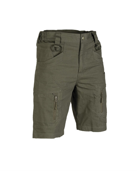 Short Mil-Tec Assault coton 100 % Ripstop avec poches cuisse fermeture YKK et passants D-Ring