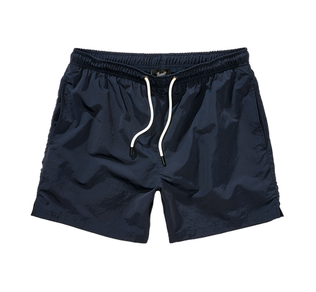 Short de bain Brandit Swimshort Basic en nylon à doublure filet et poche à glissière