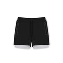 Short de sport Sprint 2-en-1 GK Undercover cuissard intégré 4 poches à glissière