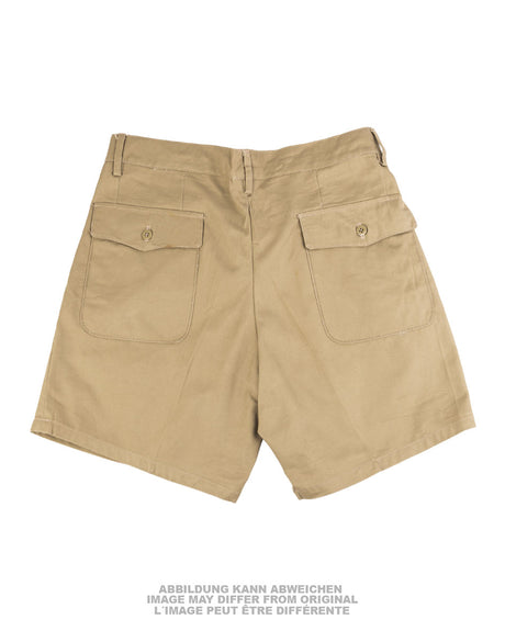 Short en coton de l'armée italienne, surplus militaire d'occasion, lot de 10